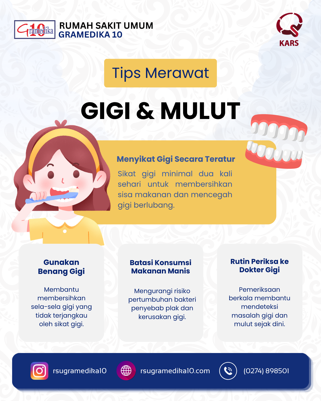 Tips Merawat Gigi dan Mulut