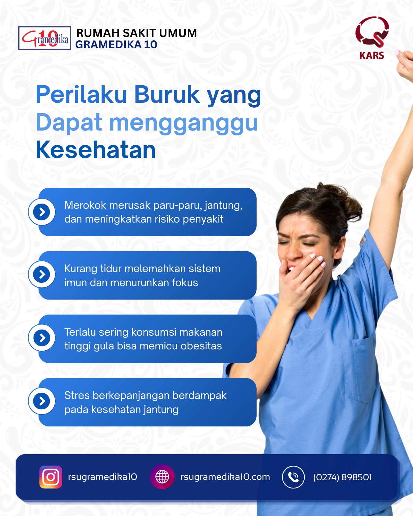Perilaku Buruk yang Dapat Mengganggu Kesehatan