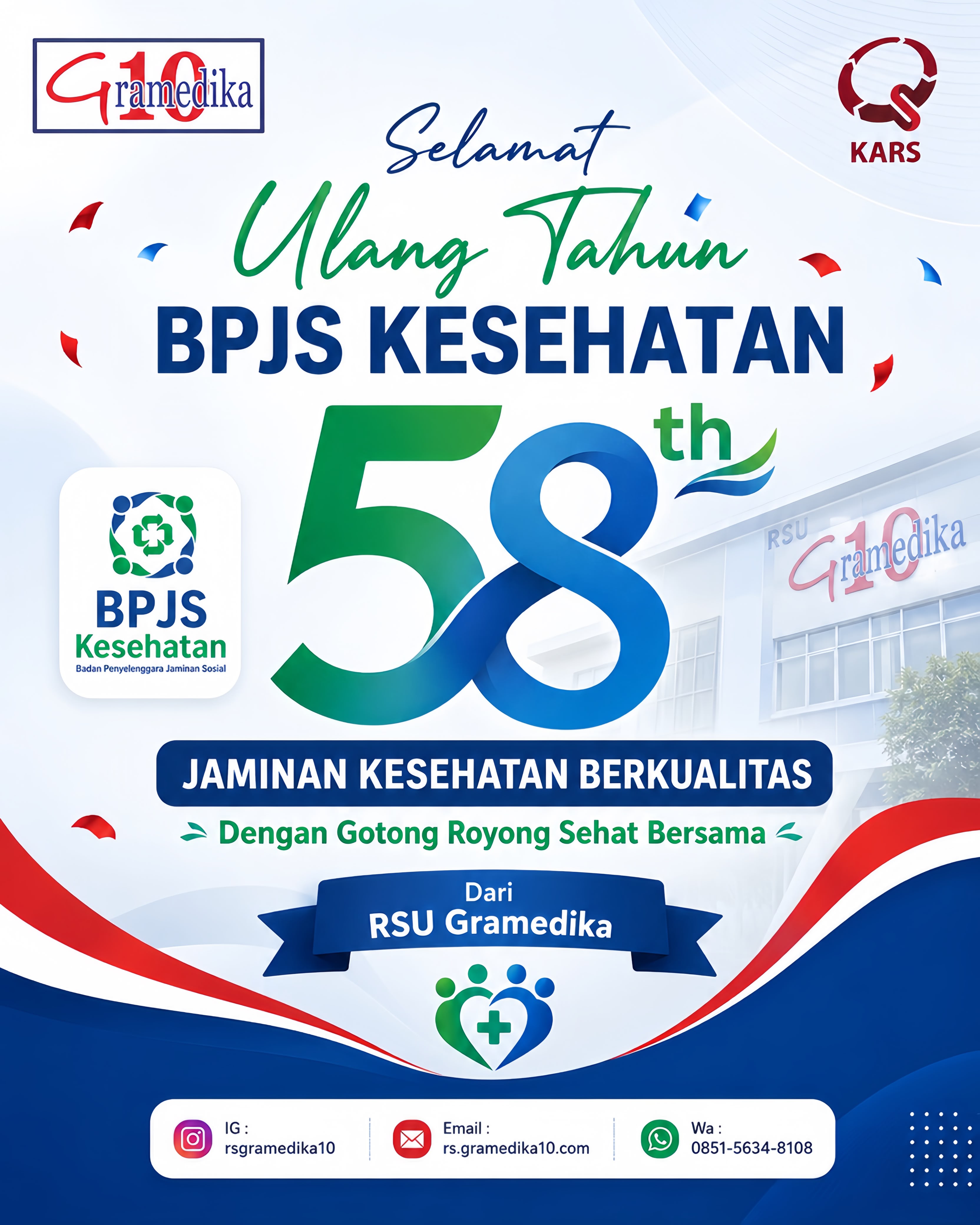 HUT BPJS Kesehatan 58th